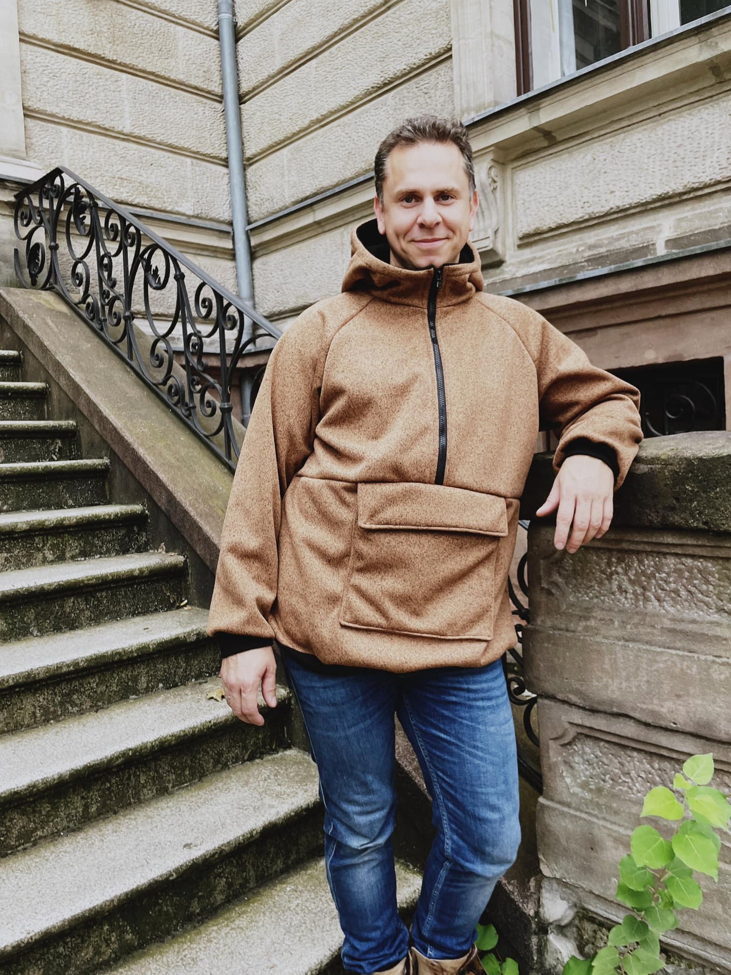 Windbreaker Vindjakke Herren Gr. XXS-5XL beamerfähig