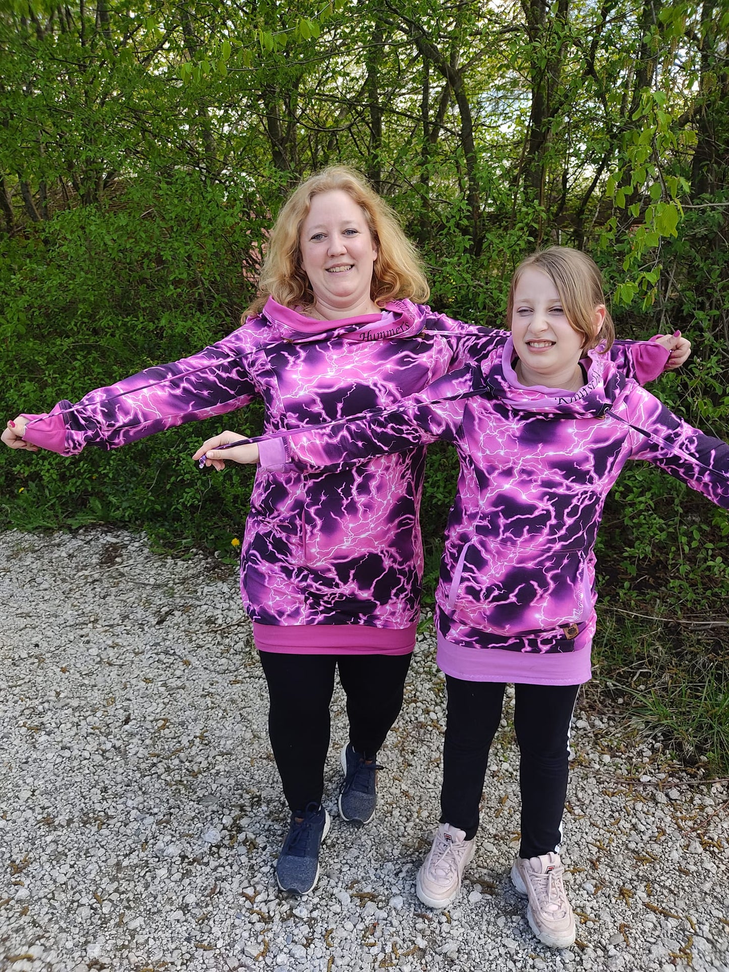 Hoodiekleid Jonine Gr. 32-48 beamerfähig