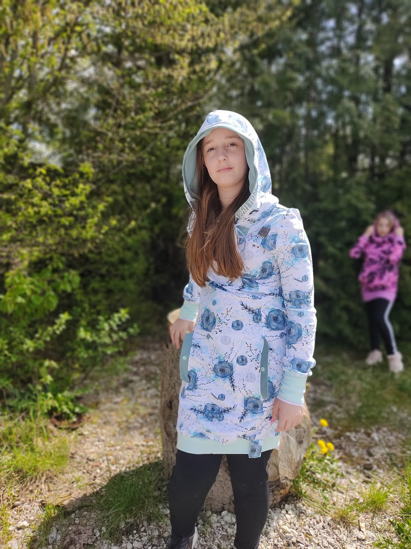 Hoodiekleid Jonine Gr. 32-48 beamerfähig