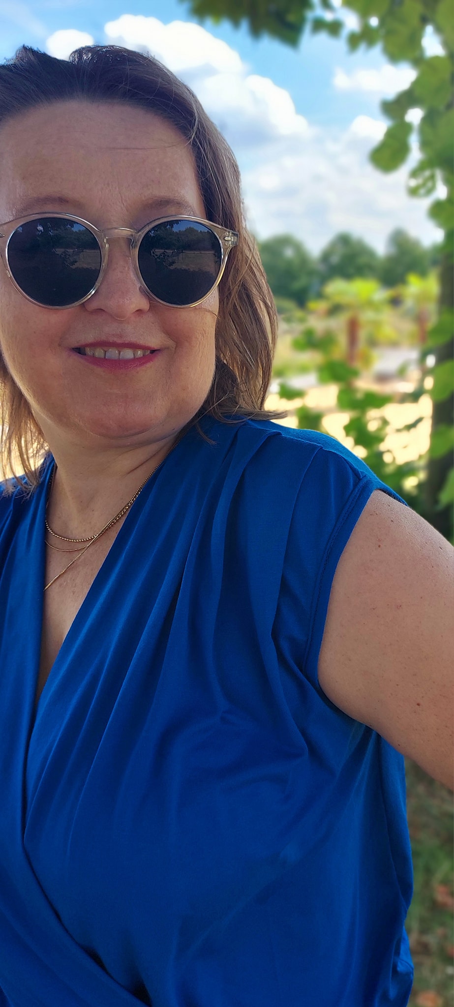 Tunika Kristina ärmellos Gr. 32-48 beamerfähig