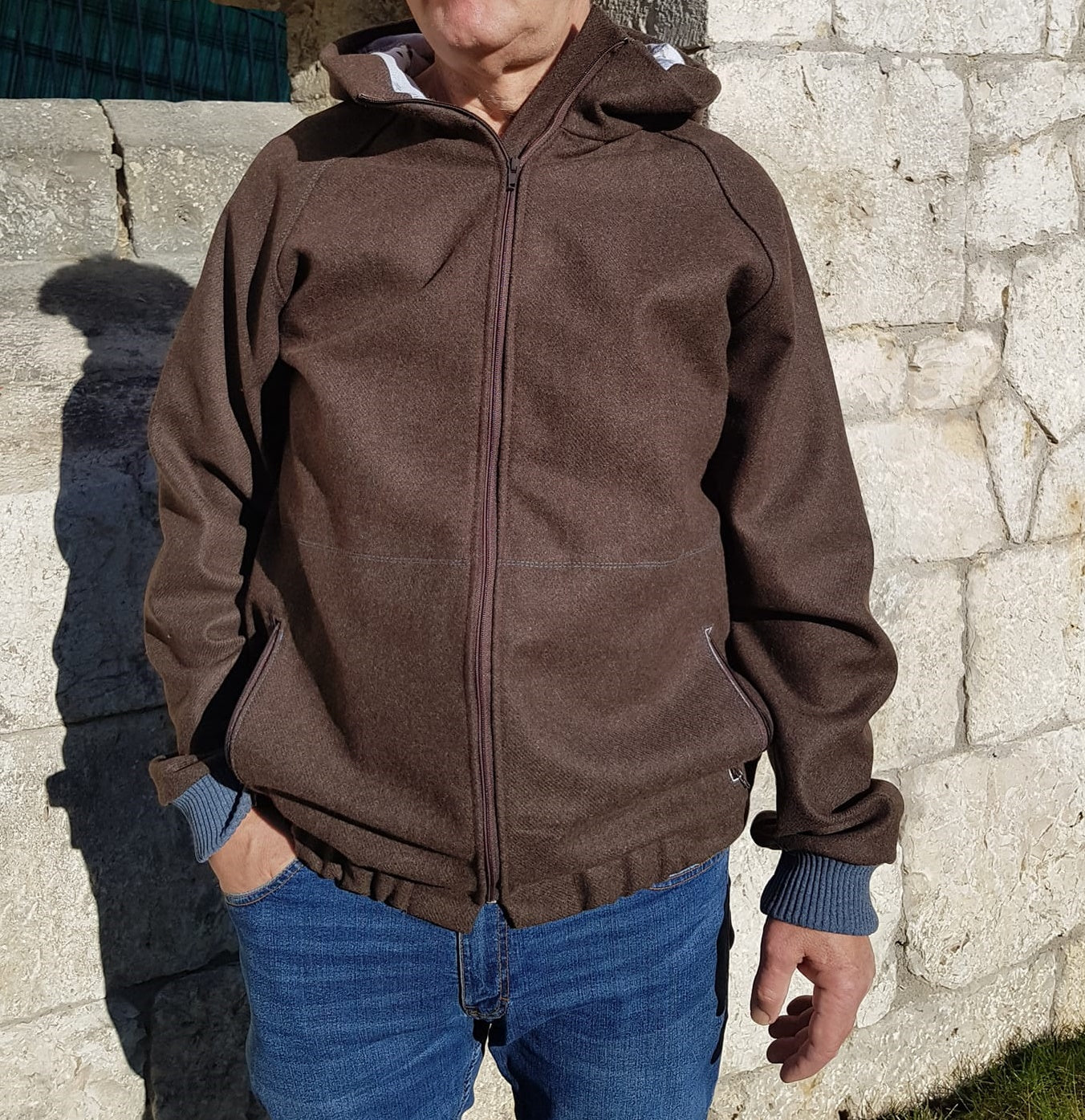 Windbreaker Vindjakke Herren Gr. XXS-5XL beamerfähig