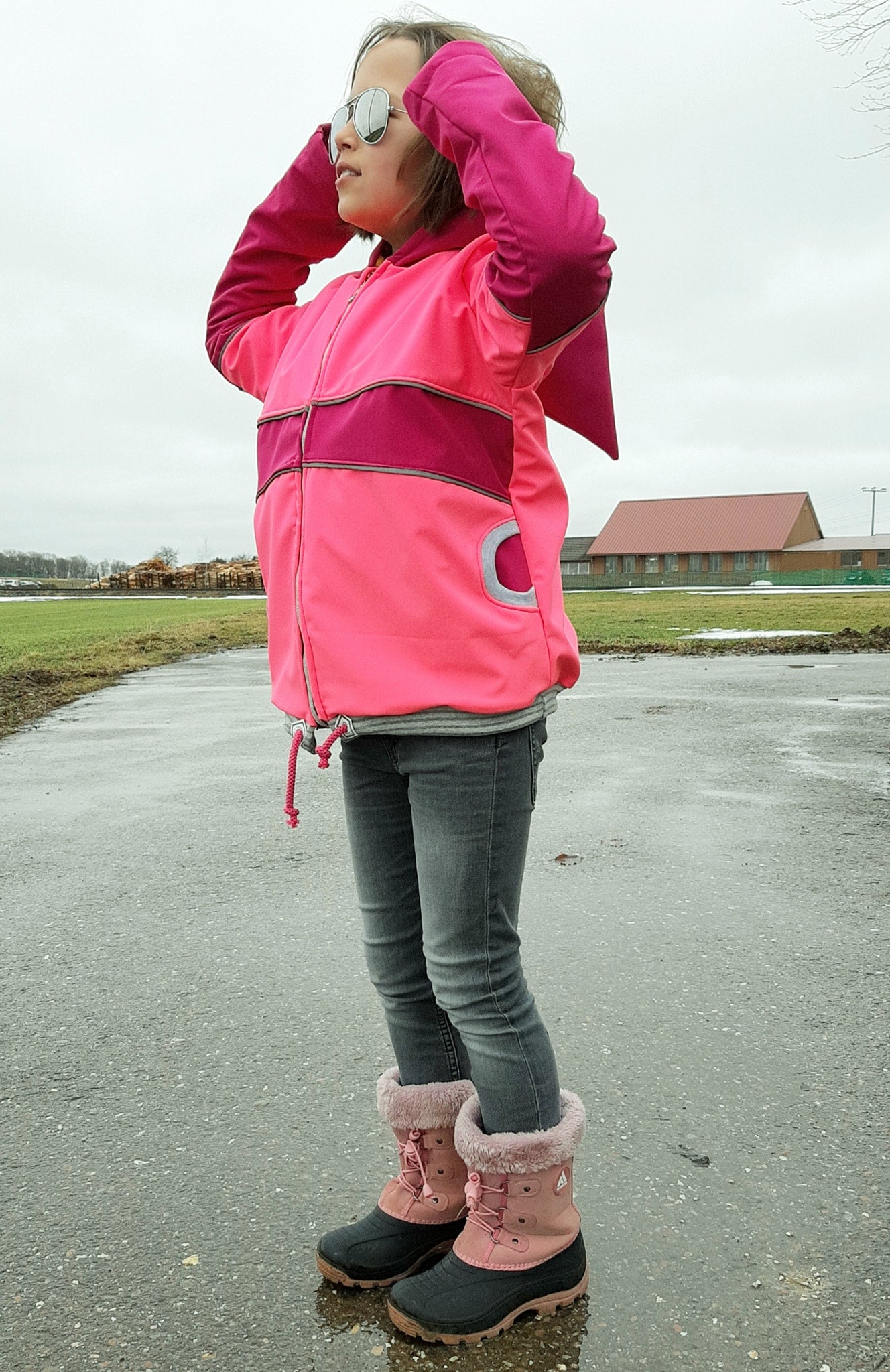 Kinderjacke Niki Outdoor Maxi Gr. 116-176 beamerfähig