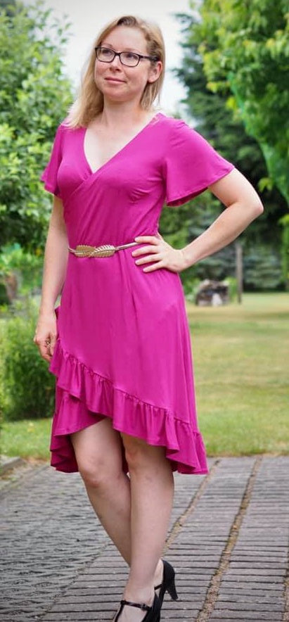 Volantkleid Benice 32-56 beamerfähig