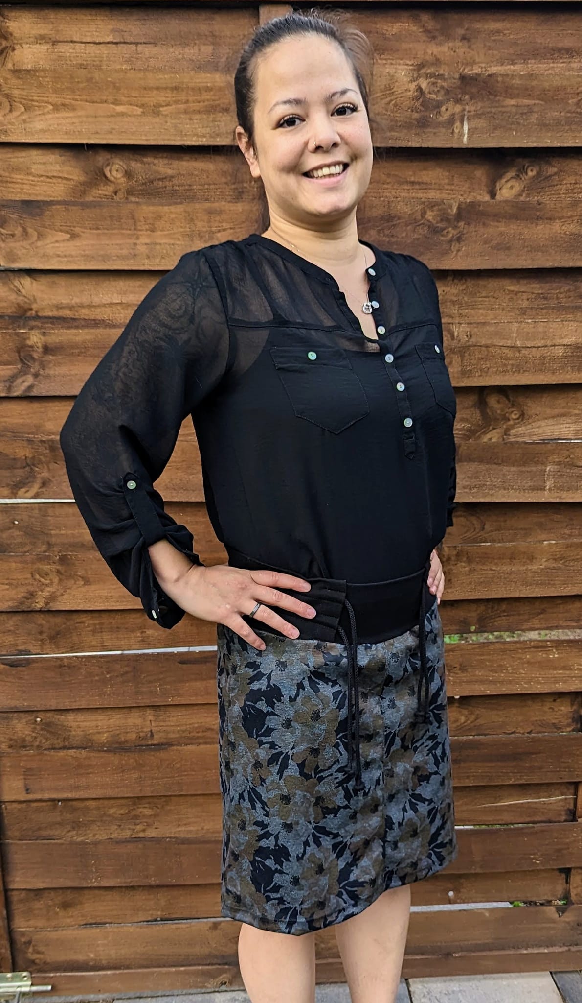 Rock Olivia mit Ballonvariante Gr. 32-48 beamerfähig