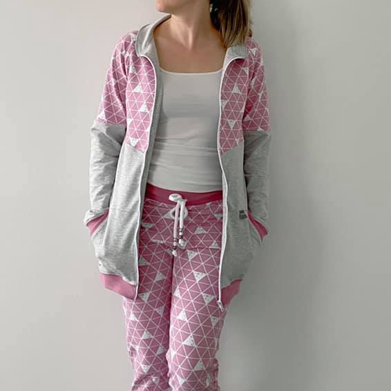Joggingjacke Lotta Gr. 32-56 beamerfähig
