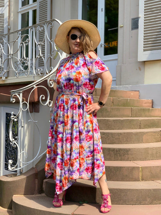 Maxikleid Torina 32-48 beamerfähig