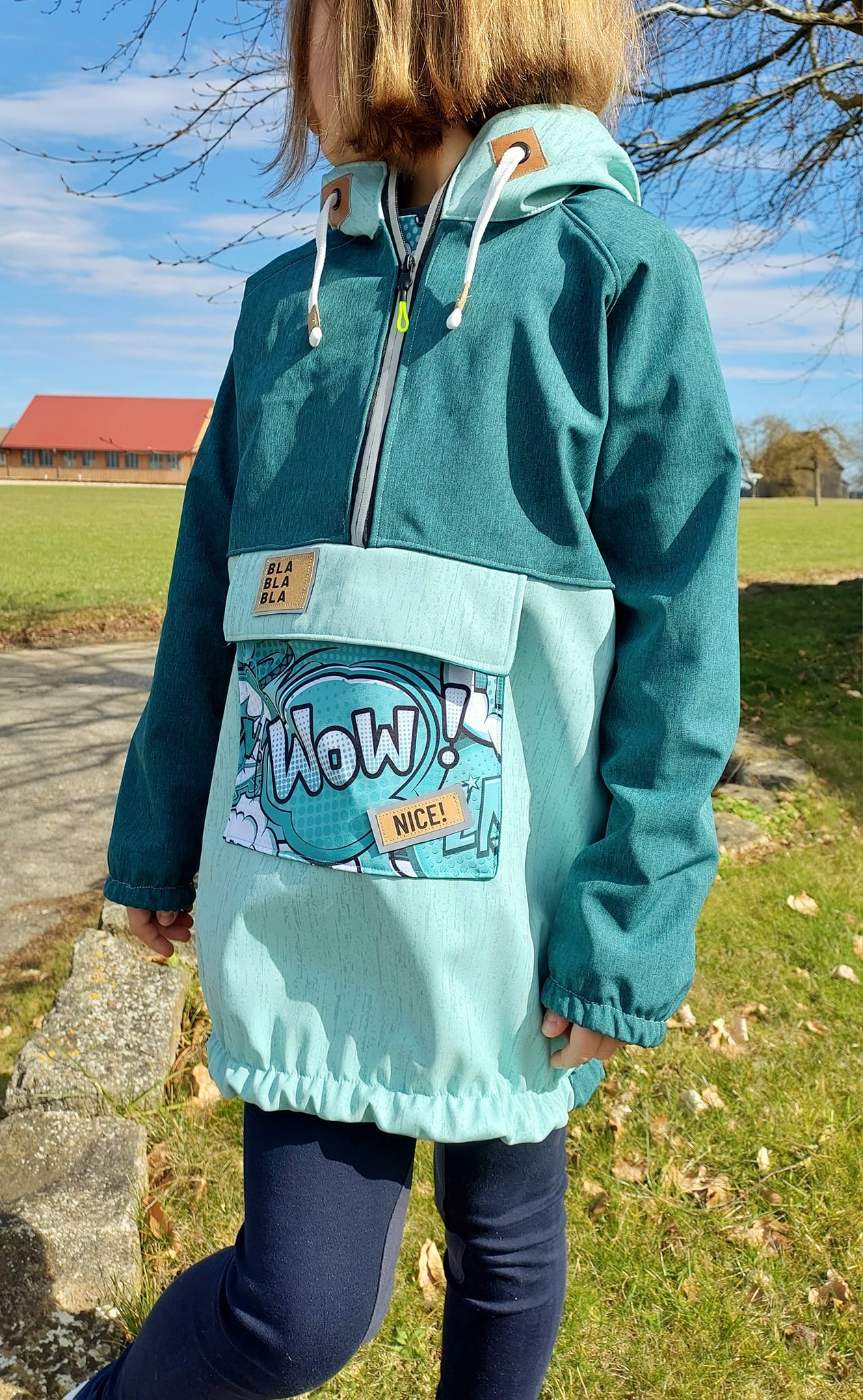 Windbreaker Vindjakke Maxi Gr. 116-176 beamerfähig