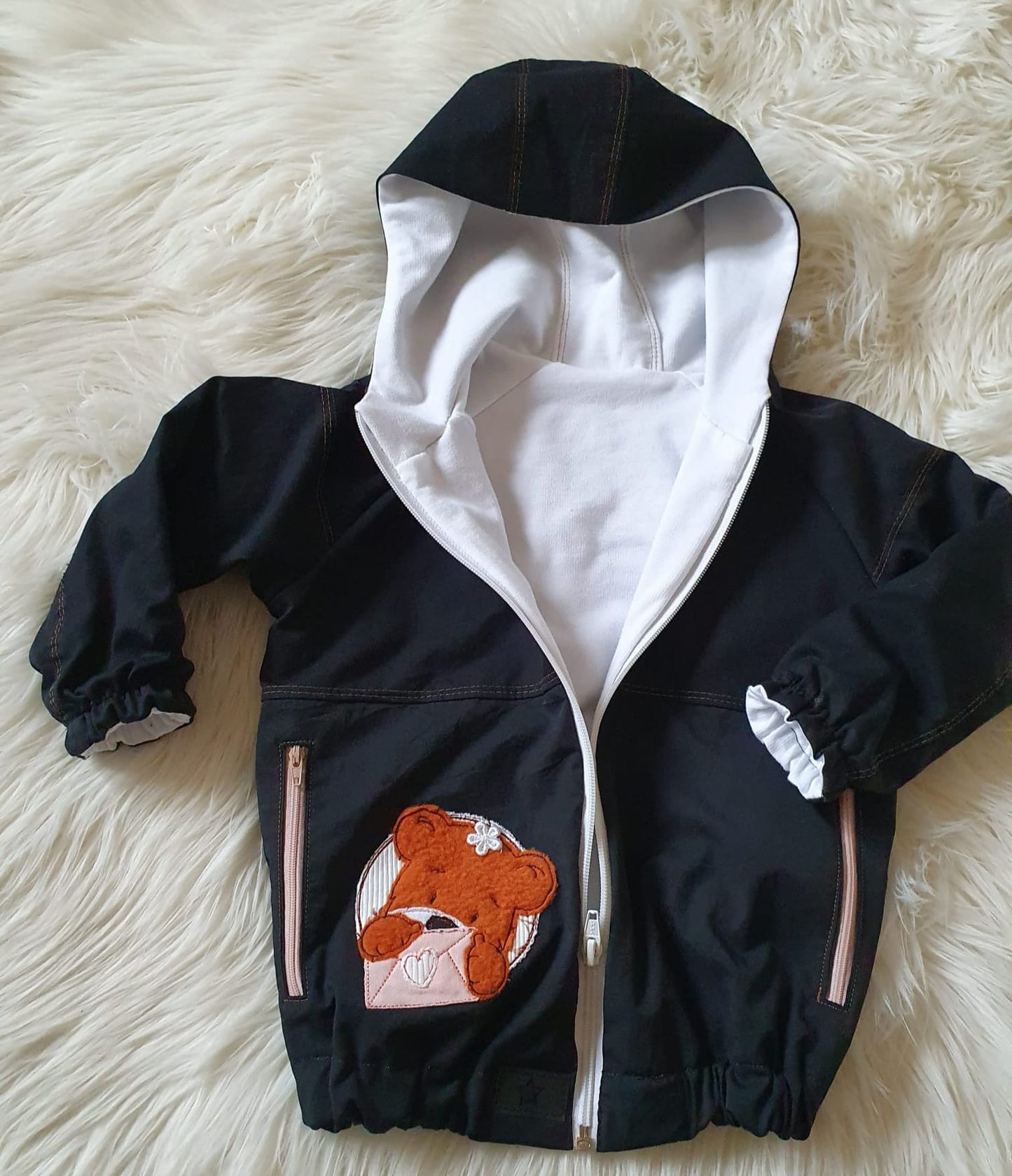 Windbreaker Vindjakke Mini Gr. 80-116 beamerfähig