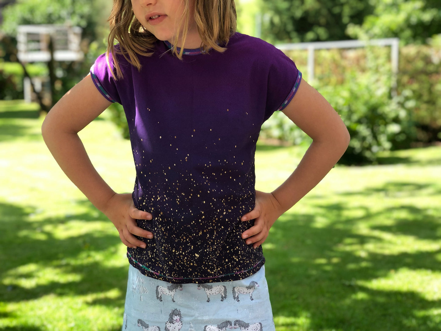 Shirt/Kleid Lenchen Gr. 116-176  beamerfähig