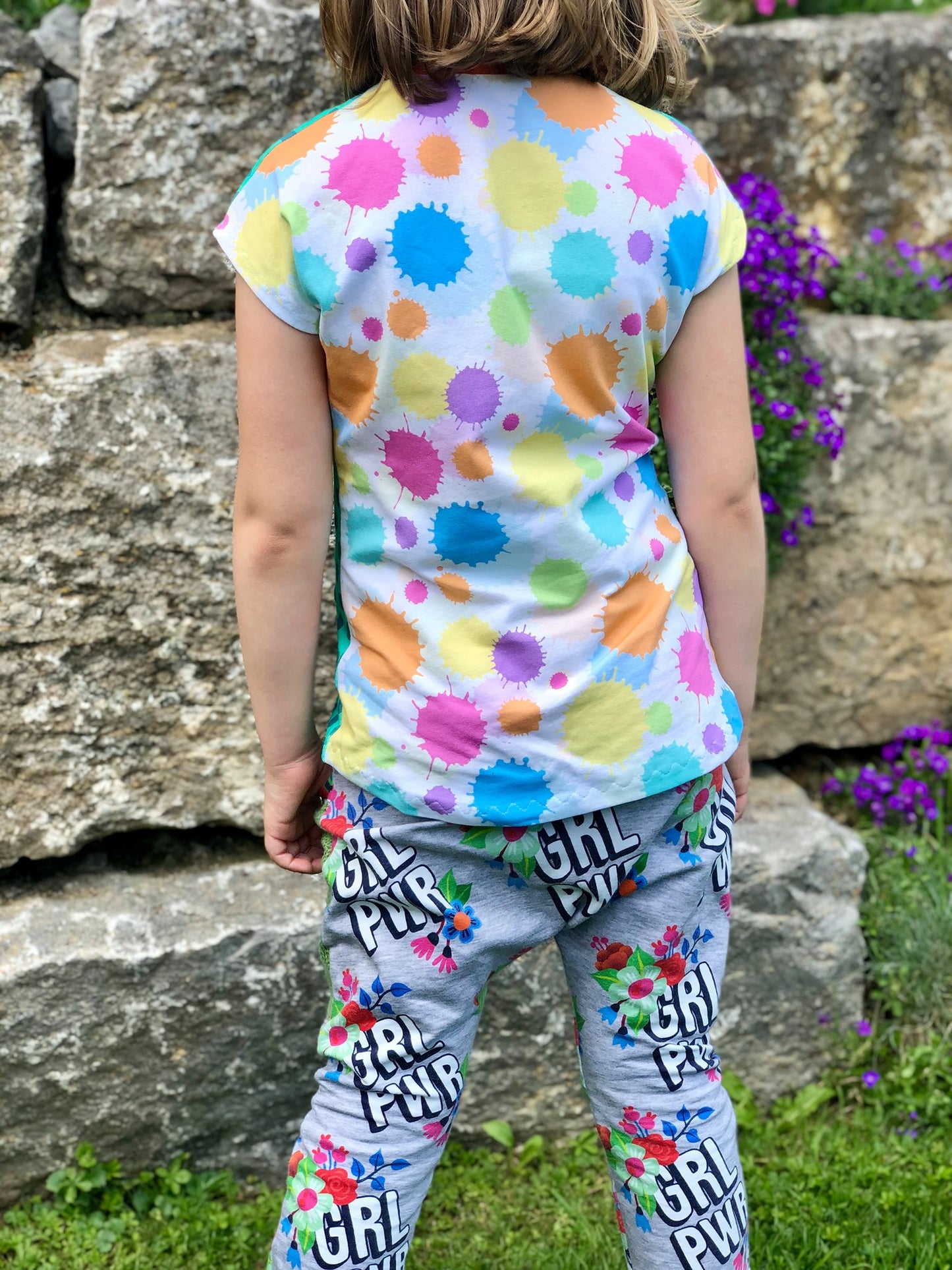 Shirt/Kleid Lenchen Gr. 116-176  beamerfähig