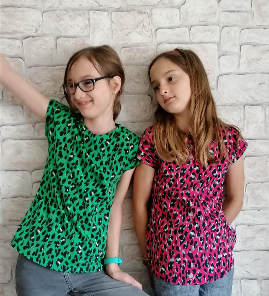 Shirt/Kleid Lenchen Gr. 116-176  beamerfähig