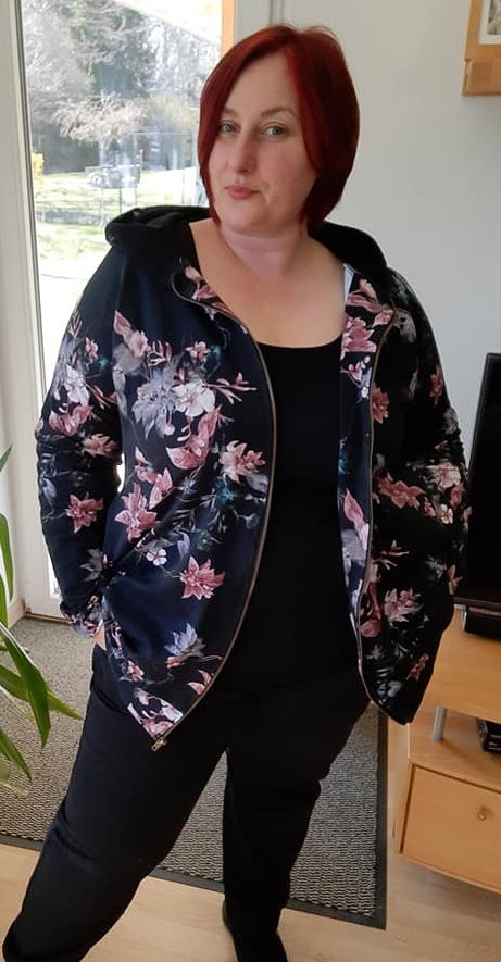 Joggingjacke Lotta Gr. 32-56  beamerfähig