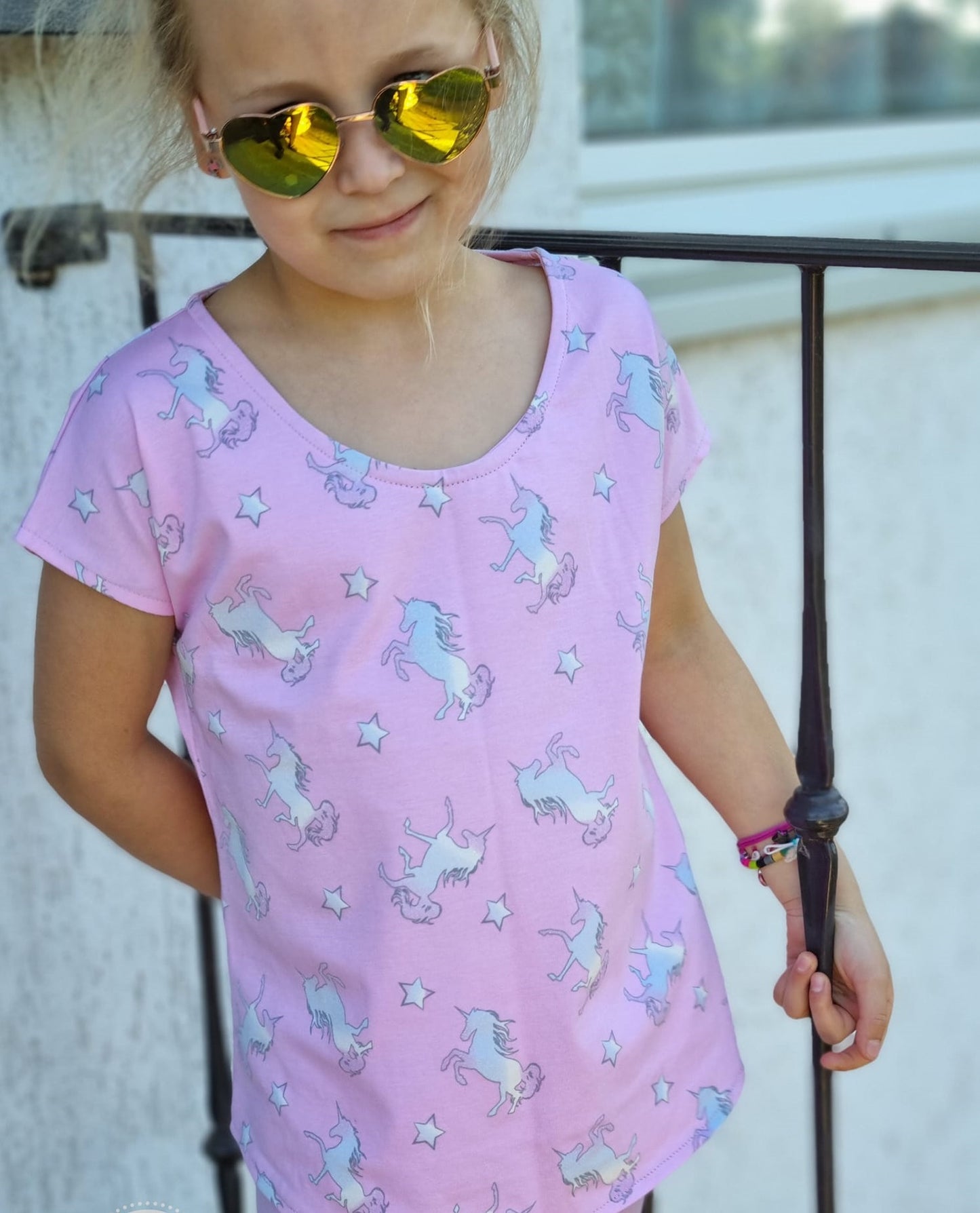 Shirt/Kleid Lenchen Gr. 116-176  beamerfähig