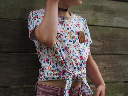 Madita Cropped Shirt Kids Gr. 116-176 Beamerfähig